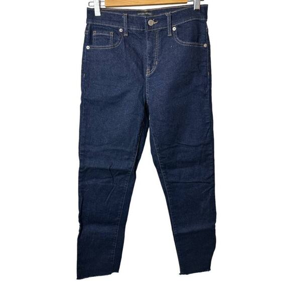 Banana Republic Factory Dark Blue High Rise Slim Jeans Women's Size 26/2 - Picture 1 of 4